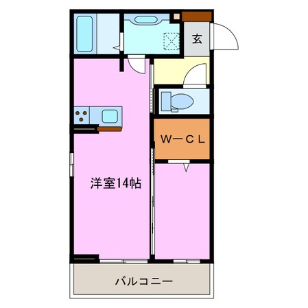 川越富洲原駅 徒歩8分 1階の物件間取画像